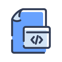 código fuente icono