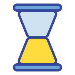piaskowy zegar ikona