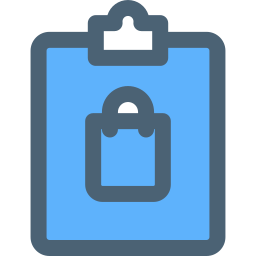 Shopping bag icon