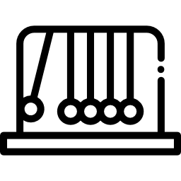 cuna de newton icono