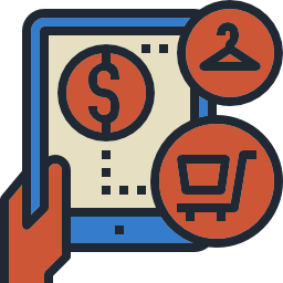 Online shop icon