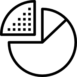 diagramme circulaire Icône