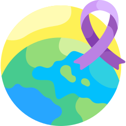 World cancer day icon