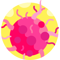 Cancer cell icon