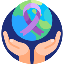 World cancer day icon