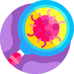 Célula cancerosa icono