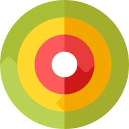 cirkelvormige pijlen icoon