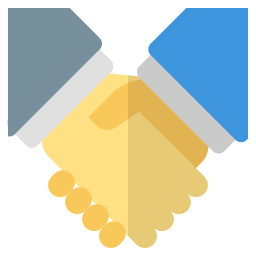 Shake hands icon