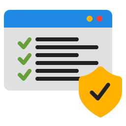 Secure data icon