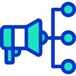 estrategia de planificación icono