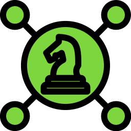 Business strategy icon