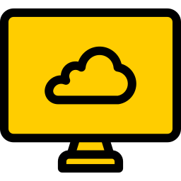 Cloud computing icon