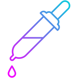 compte-gouttes Icône