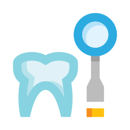 Dental checkup icon