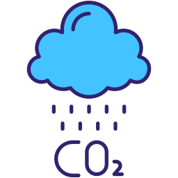 Carbon dioxide icon