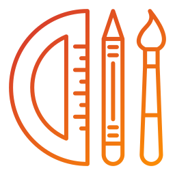 Design tools icon