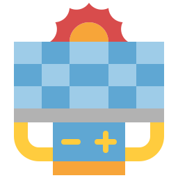 Solar panel icon