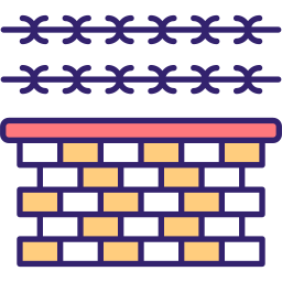 Колючая проволока иконка