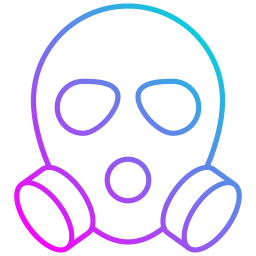 Gas mask icon