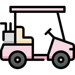 Golf cart icon