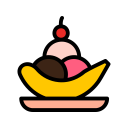 banana split icona