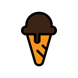 Ice cream cone icon