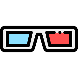 3d glasses icon