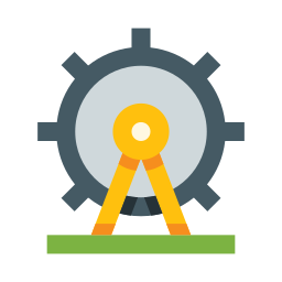 Ferris wheel icon