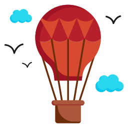 balão de ar Ícone