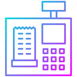 registratore di cassa icona