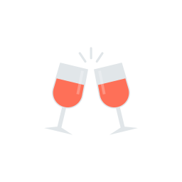 copa de vino icono