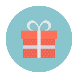 Gift box icon