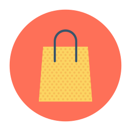 Shopping bag icon