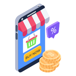 Online shop icon