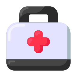 Doctor briefcase icon