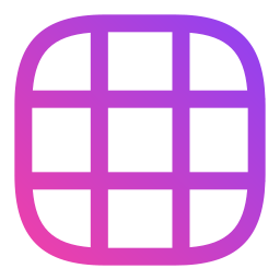 Grid lines icon