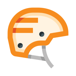 Bike helmet icon