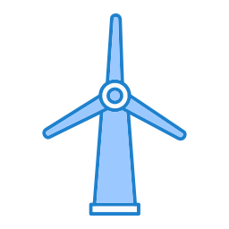 Wind turbine icon