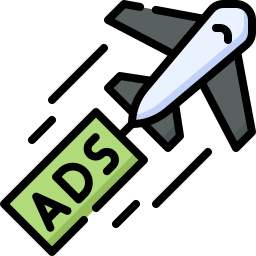 항공 광고 icon
