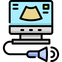 Ultrasound machine icon