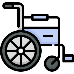sillas de ruedas icono