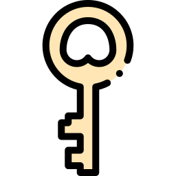 Door key icon