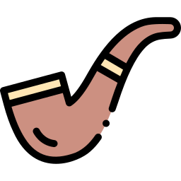 Smoking pipe icon