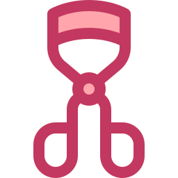 Eyelash curler icon