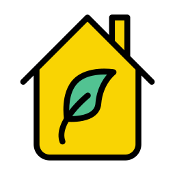 hogar ecológico icono