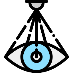 scanner oculare icona