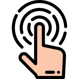 Touch control icon