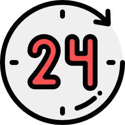 24 horas icono