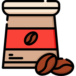 Coffee bean icon