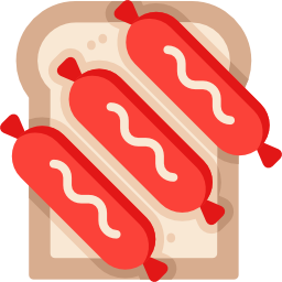 Колбасные изделия иконка